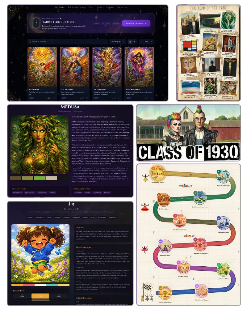 Smorg collections collage